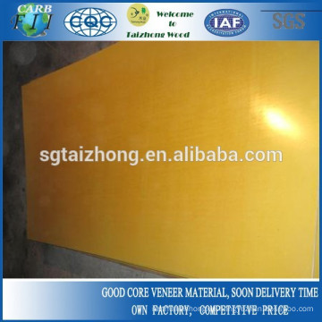 Good Melamine Covered Yellow Film Plywood